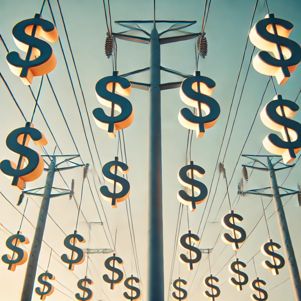 Rate increases are is like dollars being fed through the grid